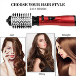 2-in-1 Hair Dryer Brush - Rotating Hot Air Styler Volumizer - Image 2