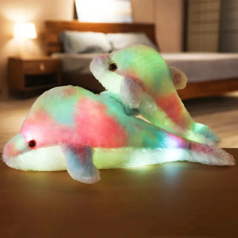 30CM Creative Toy Luminous Pillow Soft Stuffed Plush Glowing Colorful - Image 5