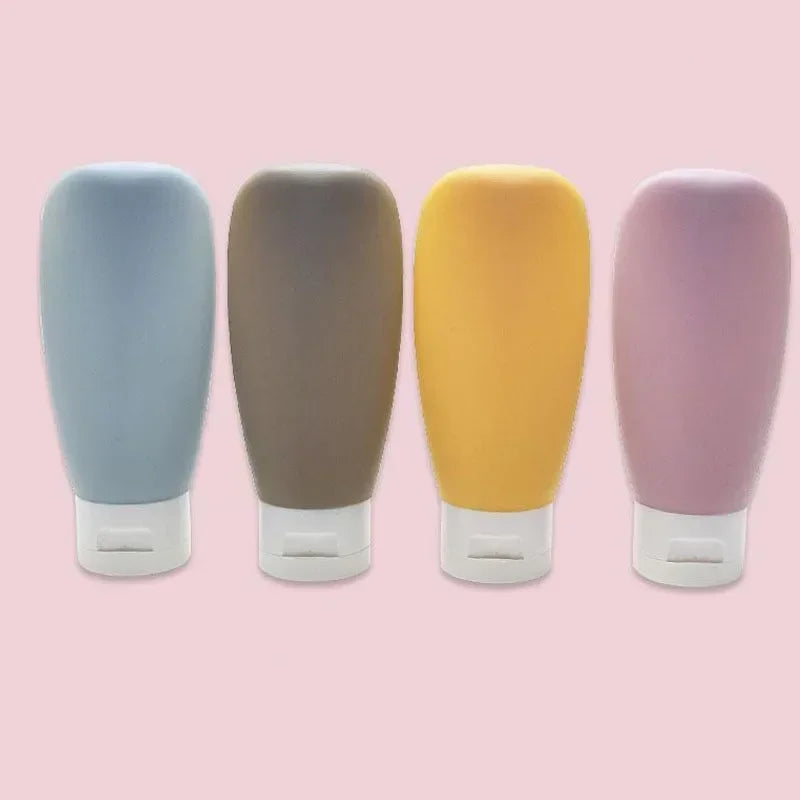 Travel Bottles Set 4 Pack - 60ml Leak-Proof Squeezable Containers - Image 5