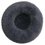 Large Dog Bed - Round Plush Pet Sleeping Mat Washable Cushion