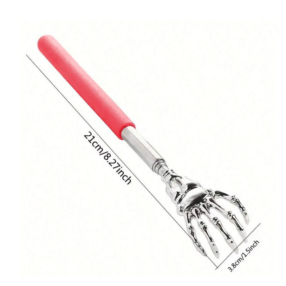 Telescopic Back Scratcher - Extendable Stainless Steel Massager