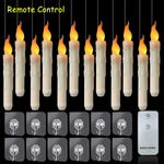 Flameless LED Candles with Remote - Battery Operated Flickering Set